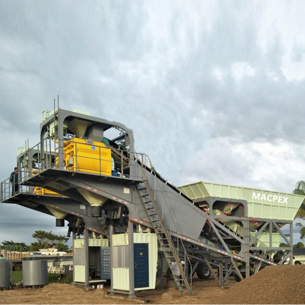 Mobile concrete batching plant Featured Image