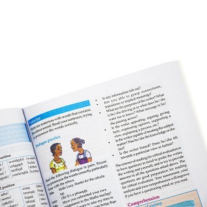 Proveedores chinos que imprimen libros de texto médicos de matemáticas universitarias en inglés para estudiantes
