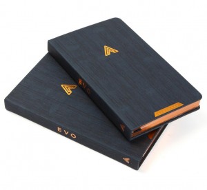 Aangepaste China high-fashion promotie zakelijke stoffen omslag notebook / planner / dagboek afdrukken met hoekbeschermer