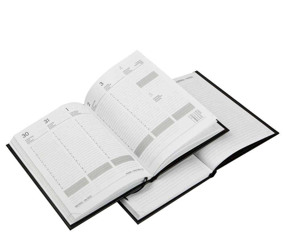 Pemasok Notebook Pu Cover - 2022 Custom China promosi bisnis notebook kulit / planner / percetakan jurnal - Madacus