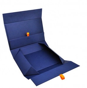 Custom nga China Promotional Foldable Hand-made Gift Case Box Printing