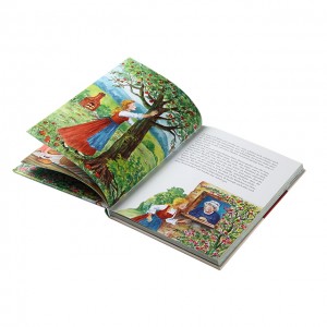 OEM Hardback cartoon kids story book na naka-print na pambata na book offset printing