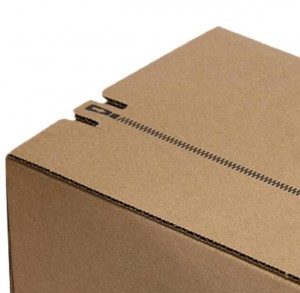 vlnitý obal krabice karton organizér krabice na zip, potisk véčkové krabice