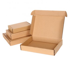 korrugerad paketlåda kartongorganisatör blixtlåslåda, clamshell box tryck