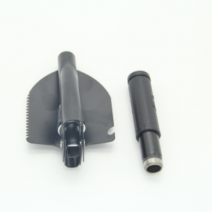 Mini Shovel kanggo metal detecting digging tangan lempitan outdoor multifungsi sekop taktis