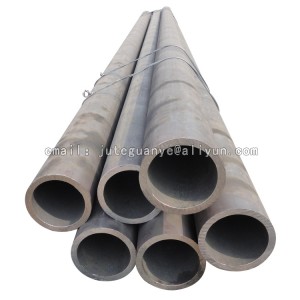 Tubos de aceiro ao carbono de tubos ms punto de fabricante de tubos de aceiro sen costura de diámetro grande e pequeno de aceiro carbono laminado en quente