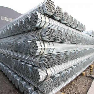 High Quality ERW Steel Pipe, RW Seamless Carbon Steel Pipe Pikeun Waterworks