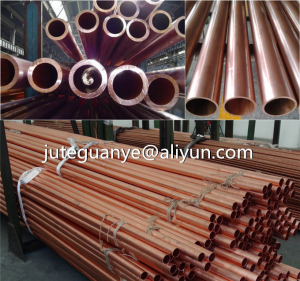 China Supplier Mataas na Kalidad na Coper Pipe Astm Copper Tube Para sa Wate at crefrigerator copper tubes