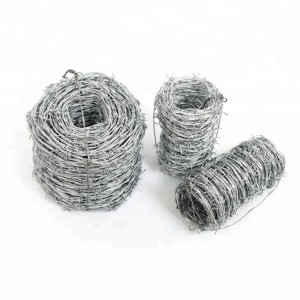 concertina hot dipped galvanizzat barbed wire roll 50kgs barbed wire