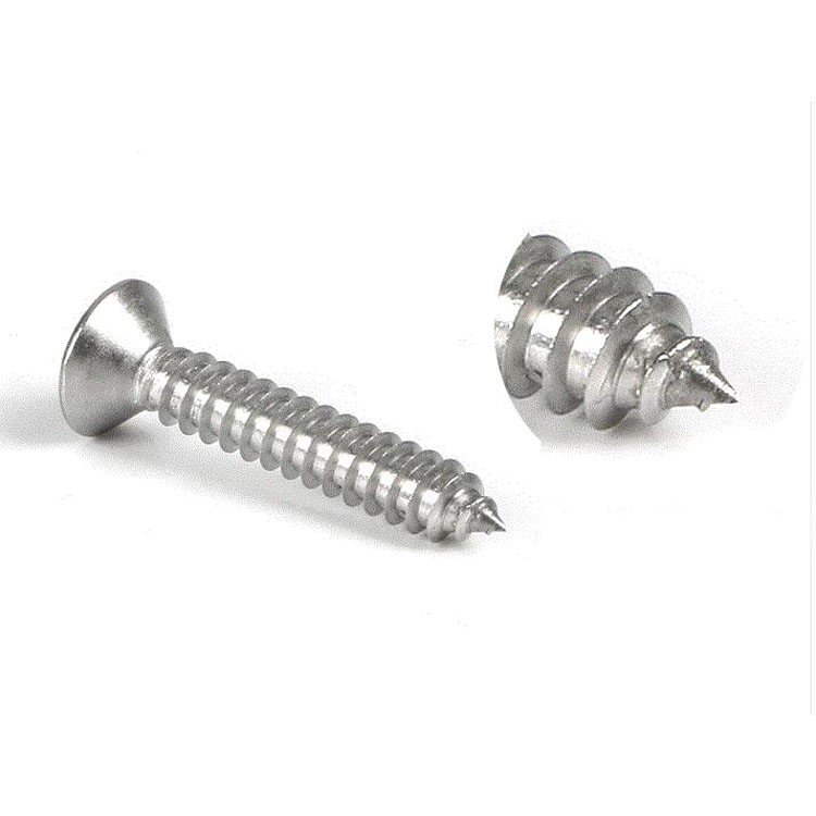 මල නොබැඳෙන වානේ හරස් recessed countersunk head self-tapping screw DIN7982 විශේෂාංගී රූපය