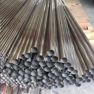 Round Stainless steel pipe ASTM A270 A554 SS304 316L 316 310S 440 1.4301 321 904L 201 phala pipe inox SS seamless tube