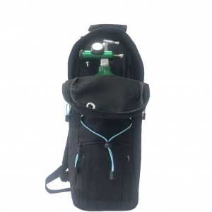 उच्च कार्यक्षमता वैद्यकीय पोर्टेबल ऑक्सिजन शोल्डर बॅग ऑक्सिजन सिलेंडर कॅरी बॅग