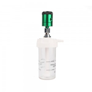 Murus Mounted Medical click-style Oxygen flow Metre with Humidifier