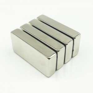 Magnet me shumicë të bllokut neodymium të personalizuar me cilësi të lartë të fabrikës