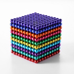 Fabrieksverkoop Magnetiese Bucky Ball Cube vir drukverligting