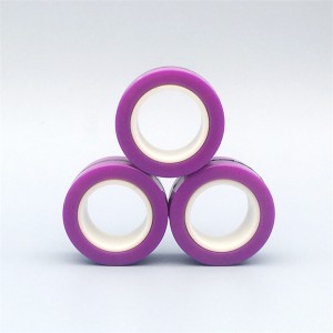 magnet finger ring with multi color low price