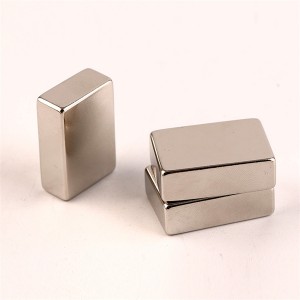 High Quality Custom Neodymium Block Magnets tare da tutiya-plating