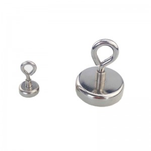 Magnet Cup With External Nut and Close Hook (MF)