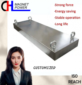 Plate Separators Suspended Plate RVS Ndfeb Magnet Industrial Magnet Permanent