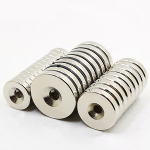 Strong Magnets N35 N52  Neodymium Round Disc Countersunk