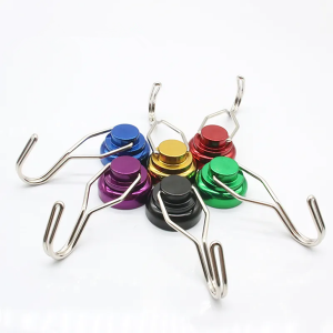 Iminyaka engama-20 yeFactory Multi colorful Powerful Magnetic Hooks Rotary Hooks