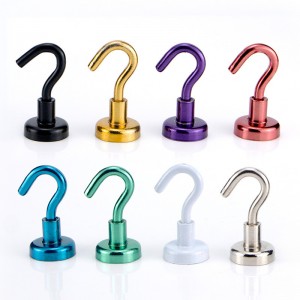 Neodymium Magnetic Hooks With 25lb Strong Pull Force