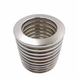 China Magnet Produsen Kuwat Neodymium Magnet Ring wangun