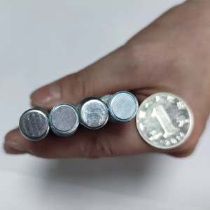 Custom Size Single Side Magnet Round neodymium Magnet na may Iron