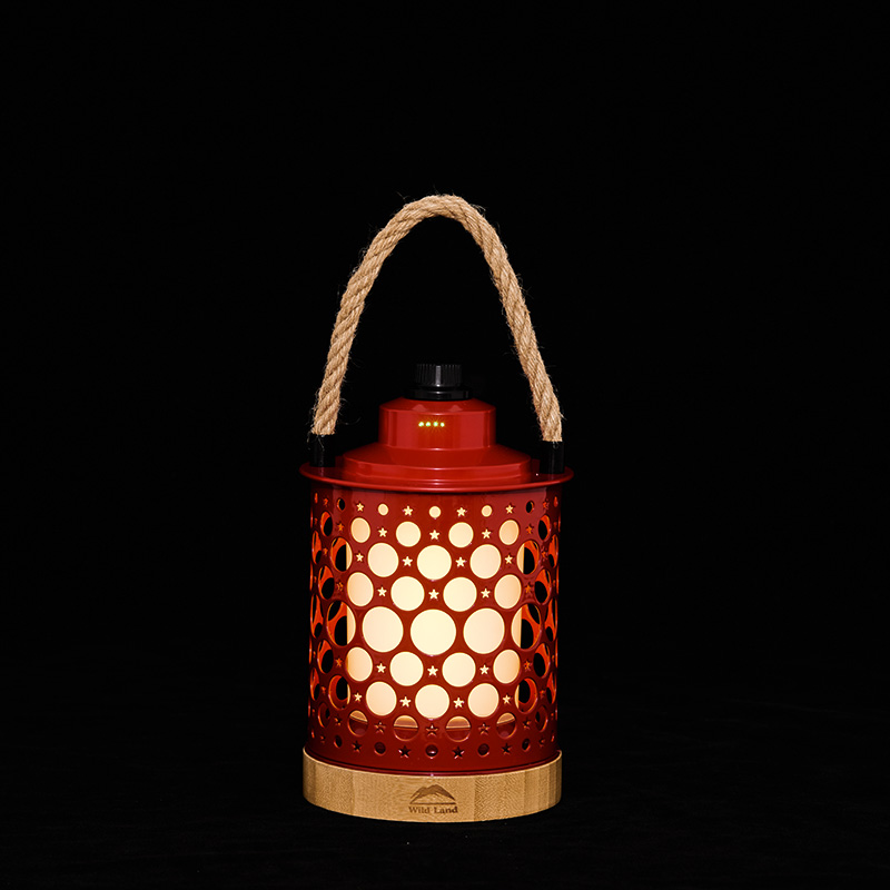 LED-tafellamp/draagbare en herlaaibare lantern Binne en buite ontspanningsbeligting
