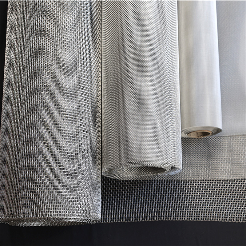 stainless steel Woven Iron Wire Mesh for Window Screen