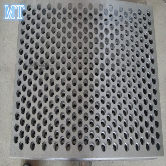 Wheat Sprouting Oblong Holes Perforated Metal Mesh