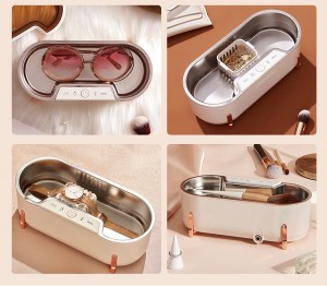 Fashion Ultrasonic Jewelry Cleaner Machine for Eyeglasses Rings Coins Washing Machine