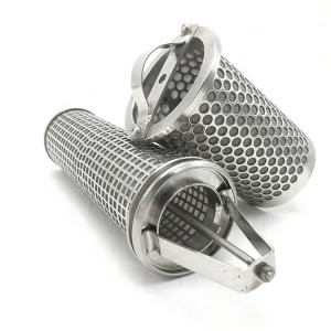 316L stainless steel bag filter basket container