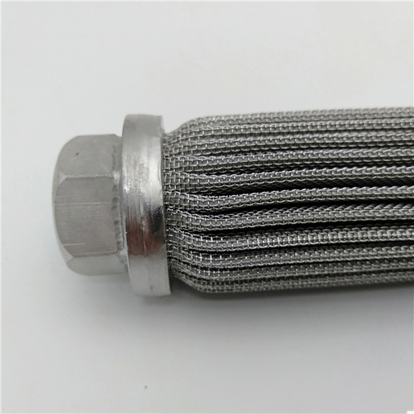 Stainless steel pleated filter elements sintered metal filter Featured Image