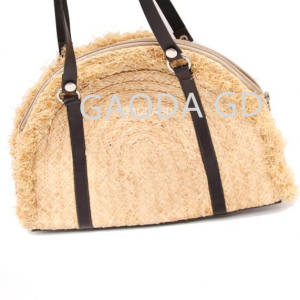 Factory wholesale Customization Handmade 2023 Raffia Straw Shell Bag for Women
