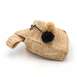 High Quality Wholesale Customization Handmade Beach Raffia Straw Crochet Bag