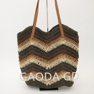 I-Wholesale Private Label Paper Woven Straw Bags Women Handbags
