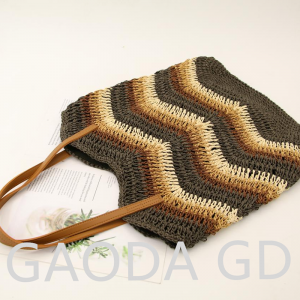 Wholesale Private Label Paper Woven Straw Bags Women Handbags