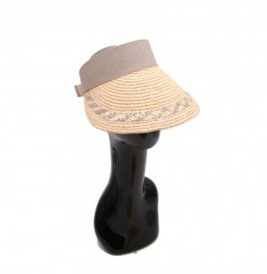 Gaoda Factory 2023 Noves innovacions Disseny clàssic Rafia Straw Visor Beach Summer Hat