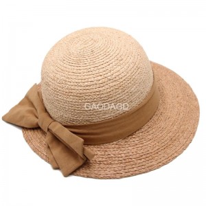 Sombrero caliente barato del verano de la playa de la visera del sol del estilo barato al por mayor de Gaoda