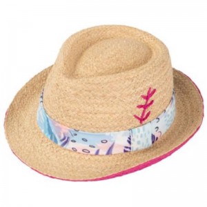 Gaoda Factory Direct Sales Cheap Wide Brims Women Paper Straw Handmade Sun Hat