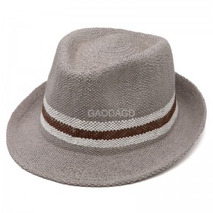 Gaoda Factory ලාභ තොග උණුසුම් මාදිලියේ යන්ත්‍රයෙන් සාදන ලද Cowboy Fedora Hat