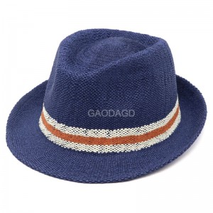 Gaoda Factory Olcsó nagykereskedelmi Hot Style Machine Made Cowboy Fedora Hat