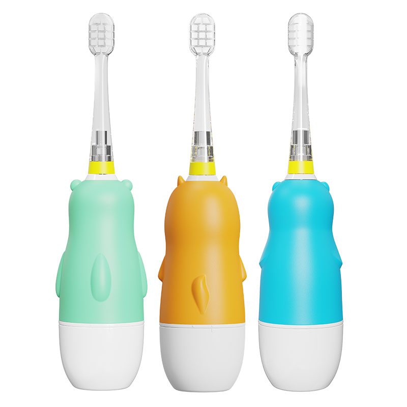 3 Temizleme Modlu Kablosuz Şarjlı Çocuk Elektrikli Diş Fırçası