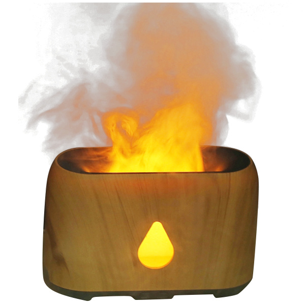 3D Flame Diffuser A- Light Wood