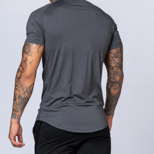 95% полиэстер 5% эластан Dryfit стрейч тренажерный зал мышцы мужские футболки