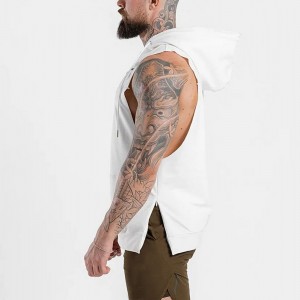 Sudaderas con capucha de gimnasio sin mangas para hombres calidad de envío rápido en oferta
