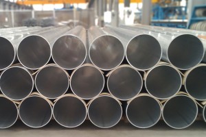 Tubo ou tubo de aluminio extruído para enxeñería eléctrica