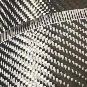 Ткань из углеродного волокна Саржа / Однотонная / Двухосная