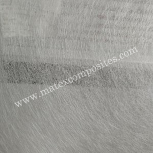 Sợi thủy tinh Veil / Khăn giấy trong 25g đến 50g / m2